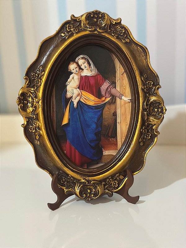 Quadro Nossa Senhora do Bom Conselho | 21x16 cm