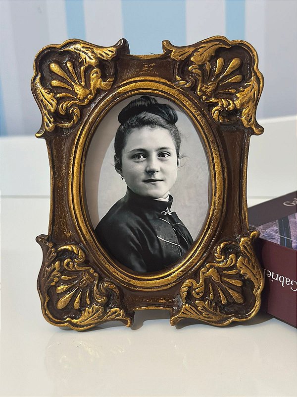 Quadro Santa Teresinha de Lisieux | 15x13 cm