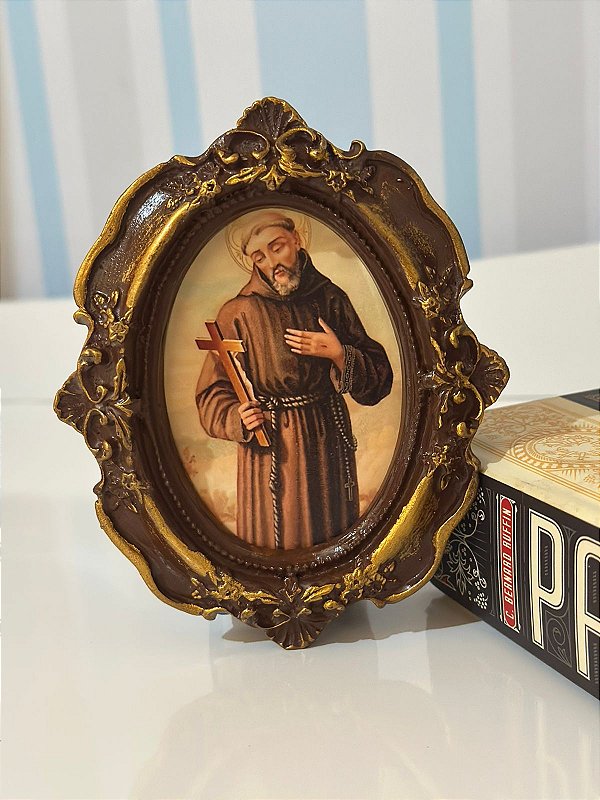 Quadro São Francisco de Assis | 14x12 cm