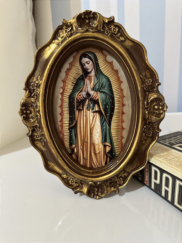 Quadro Nossa Senhora de Guadalupe | 21x16 cm