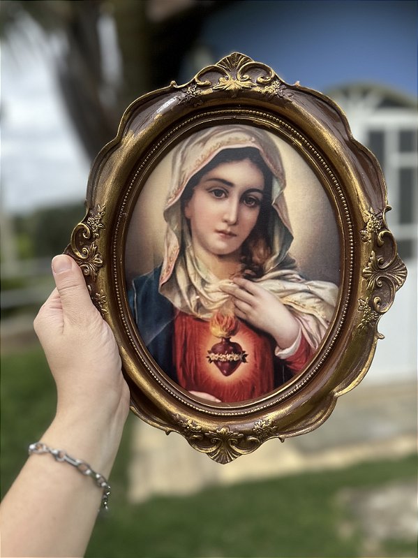 Quadros Sagrados Corações | 35x28 cm