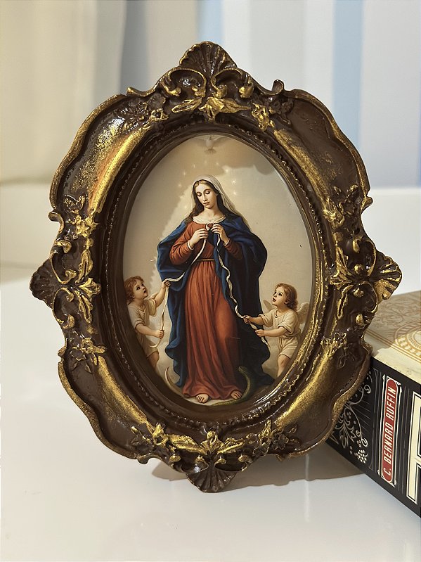 Quadrinho Nossa Senhora Desatadora dos Nós