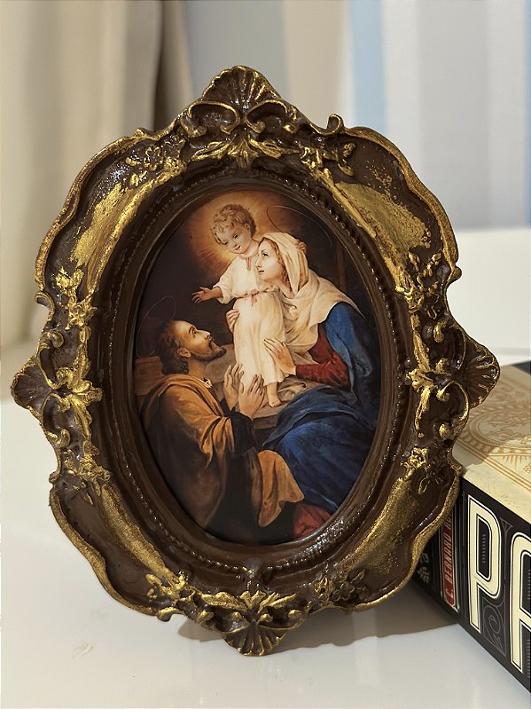 Quadrinho Sagrada Família | 14x12cm