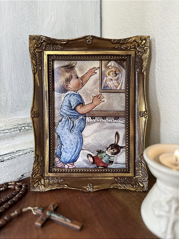 Quadro Mãezinha do Céu | 22x16