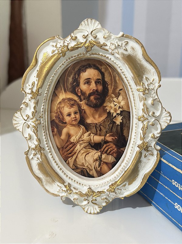 Quadrinho Castíssimo São José | 14x12 cm