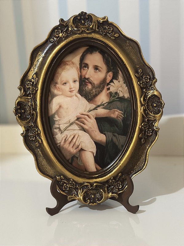 Quadro Glorioso São José | 21x16