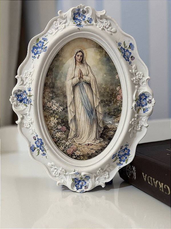Quadro Nossa Senhora de Lourdes | 21x16