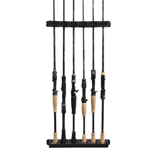 Suporte de Varas para Parede com Espuma – Pesca Plus 6 Varas