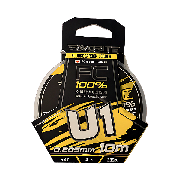 Fluorocarbon Favorite U1 0,20mm 10m 6,4lb | Pesca Plus