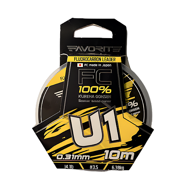 Fluorocarbon Favorite U1 0,31mm 10m 14,1lb | Pesca Plus