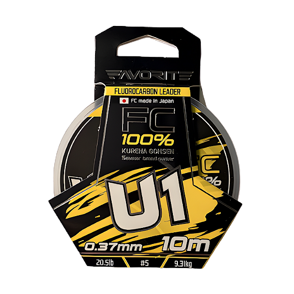 Fluorocarbon Favorite U1 0,37mm 10m 20,5lb | Pesca Plus