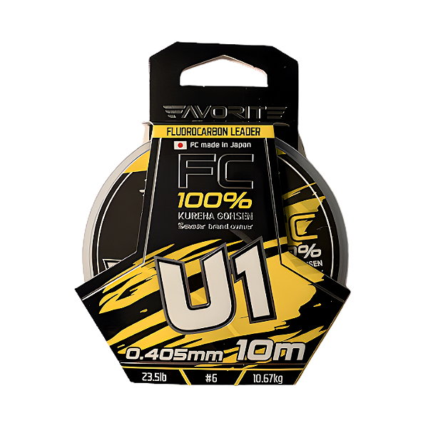 Fluorocarbon Favorite U1 0,40mm 10m 23,5lb | Pesca Plus