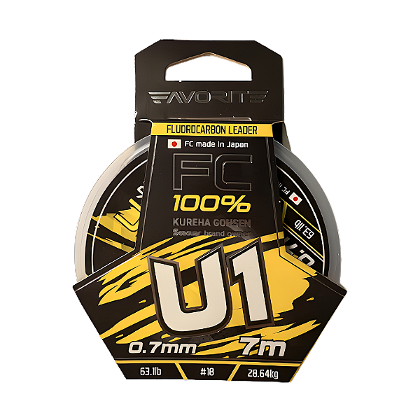 Fluorocarbon Favorite U1 0,70mm 7m 63,1lb | Pesca Plus