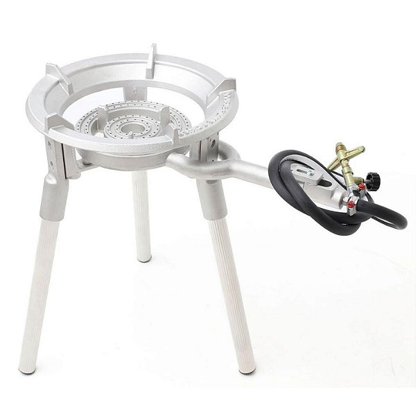 Fogareiro Chama Plus Pés 40cm em Alumínio – Pesca Plus