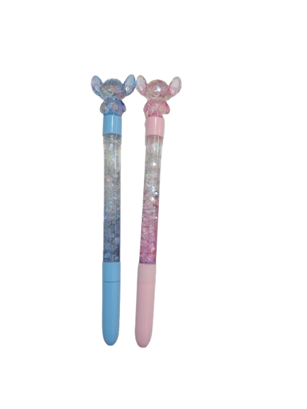 CANETA AGUA E GLITTER FANTASY STITCH