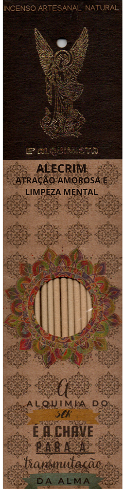 Incenso Artesanal Natural - Alecrim