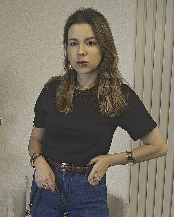 T-Shirt Camila Preta M, G e GG