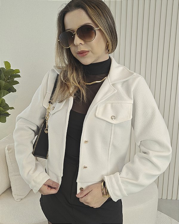 Casaco Kátia Branco M e G