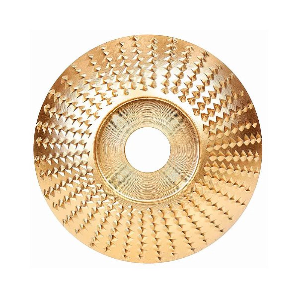 Disco de Desbaste Côncavo para Madeira 100X22mm Aço Maciço Berwanger