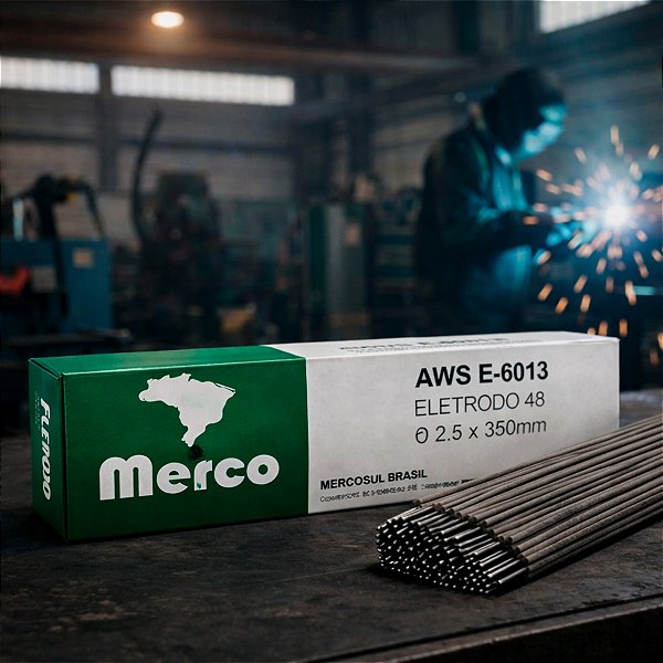 Eletrodo de Solda Revestido E6013 2,50MM 5 Kg Merco