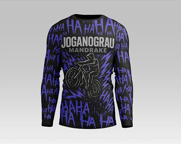 Camiseta - Roxo - Manga Longa