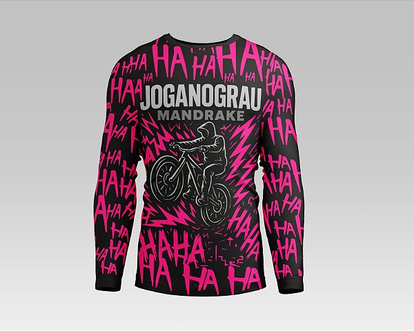 Camiseta - Rosa - Manga Longa
