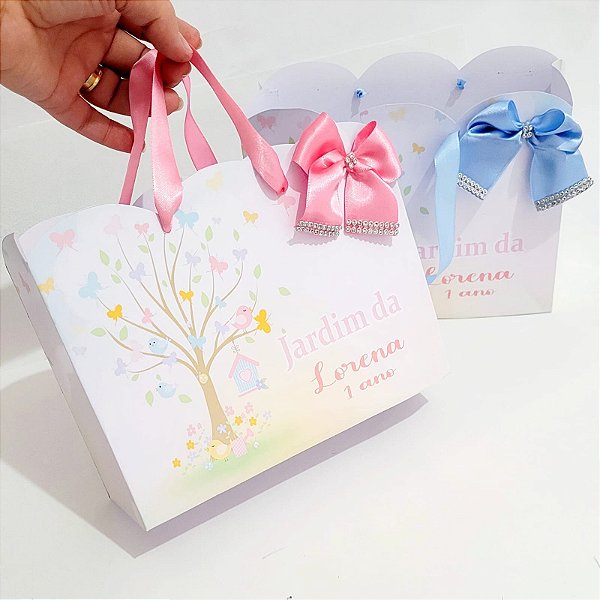 🎀 Sacola G Personalizada com Laço – Elegância e Praticidade em Cada Detalhe!