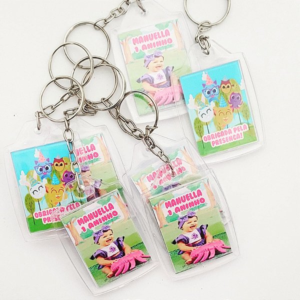 🔑 Chaveiro Acrílico com Foto