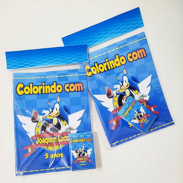 Livrinho de Colorir com Giz – Personalizado com o Tema da Sua Festa! 🎨