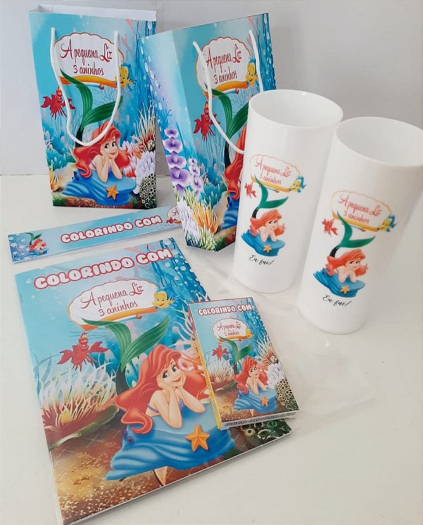 🎁 Kit Personalizado com 60 Peças – Ideal para 20 Crianças 🎨