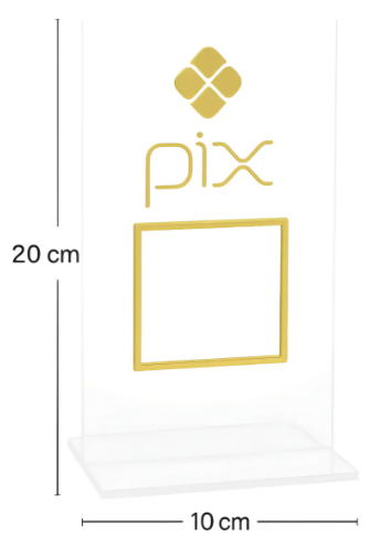 Display QR Code PIX / WHATSAPP / INSTAGRAM