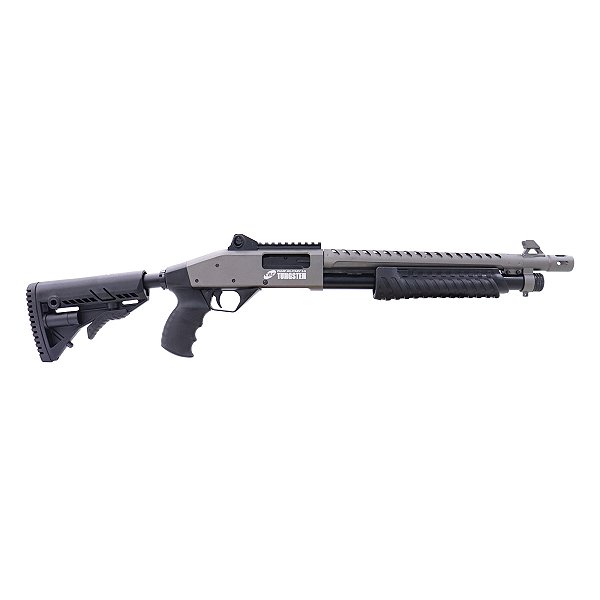 ESPINGARDA CBC PUMP MILITARY 3.0 CALIBRE 12 16" TUNGSTEN
