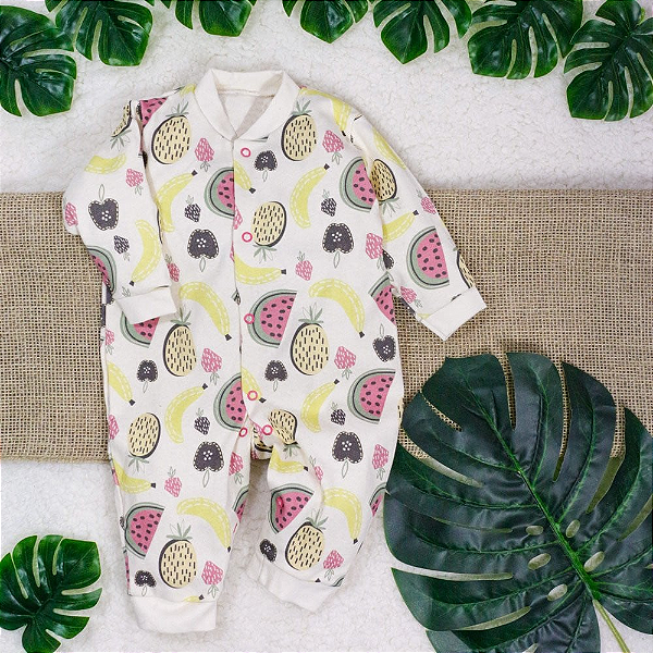 Macacão Longo Estampado