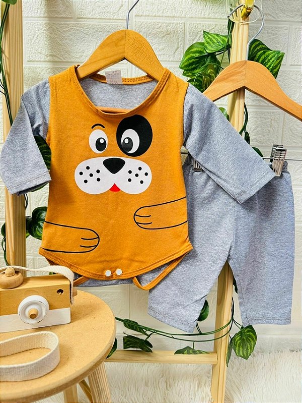 Conjunto Body Bichinhos