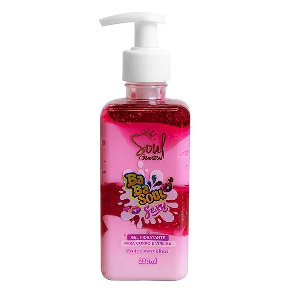 Babasoul Sexy Hidratante Beijável 280ml