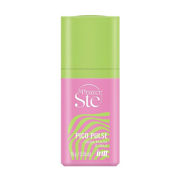 Pico Pulse Gel Sugador Unissex Suga Pulsa e Gela Intt