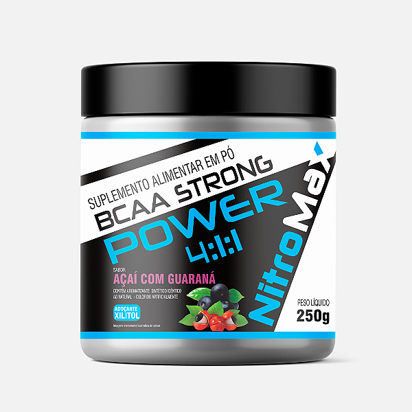 BCAA 4:1:1 com 2000mg de Leucina e 100% IDR de Vitamina B6
