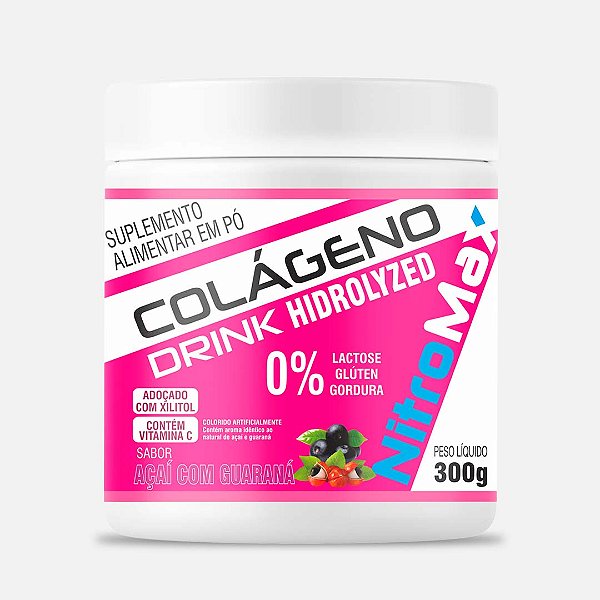 Colágeno Hidrolisado 300g - Nitromax