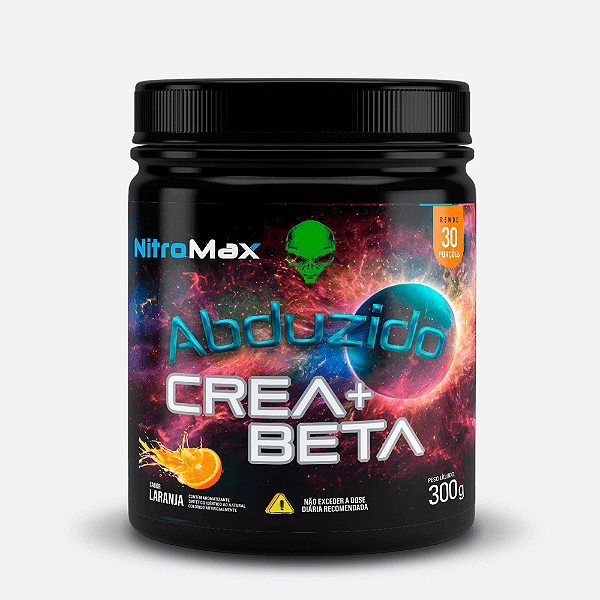 Creatina Monohidratada com Beta Alanina Abduzido 300g - Nitromax