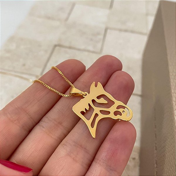 Colar Feminino Equi – Estilo Equestre Banhado a Ouro 18K