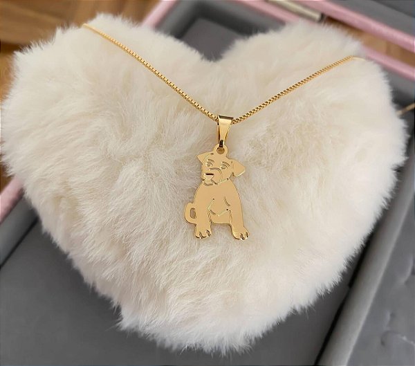 Colar Feminino SRD Banhado a Ouro 18K