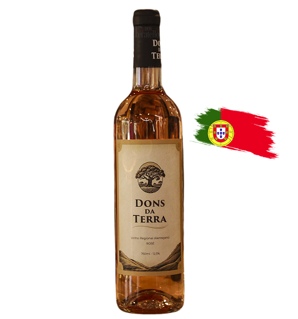 Dons da Terra Rosé - Vinho Português Meio Seco