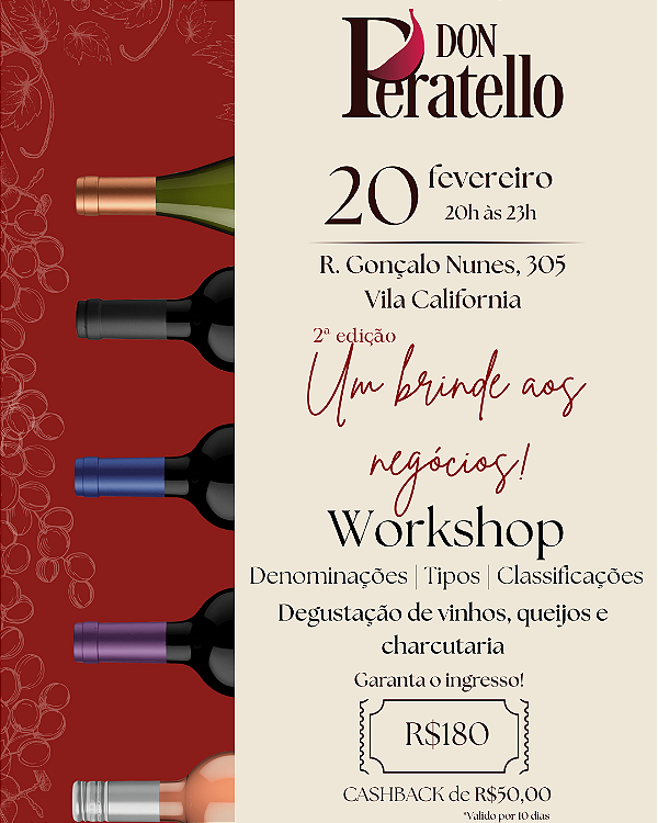 Um Brinde aos Negócios! 2ª edição