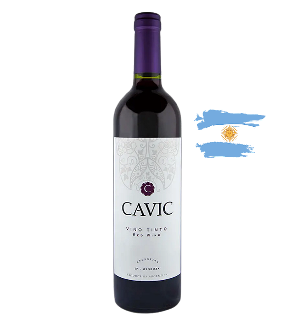 CAVIC Tinto - Vinho Argentino Meio Seco