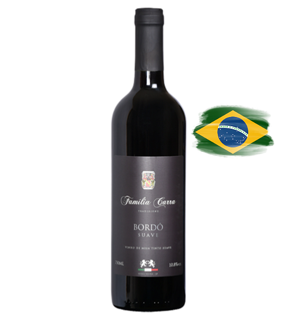 Familia Carra Tinto Suave - Vinho Nacional