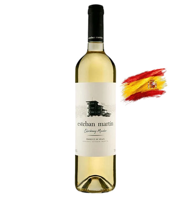 Esteban Martin Chardonnay - Vinho Branco Espanhol