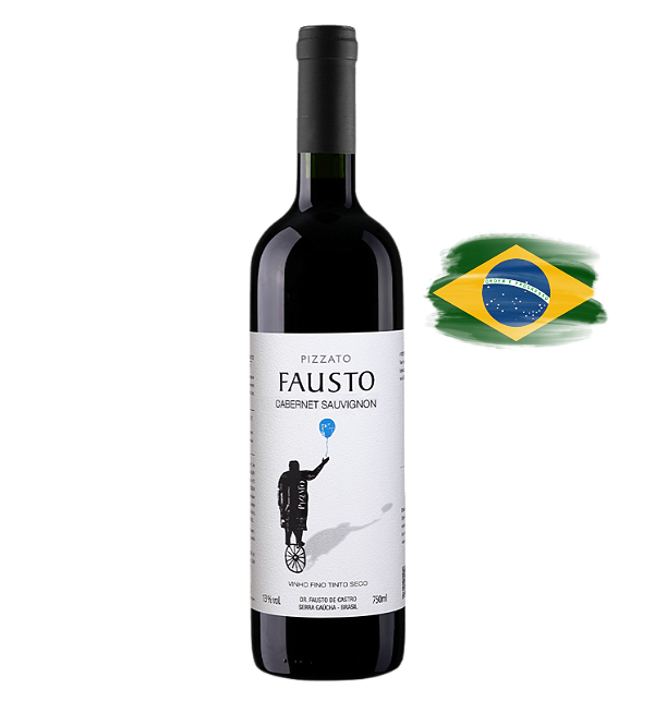 Fausto Cabernet Sauvignon - Vinho Tinto Nacional