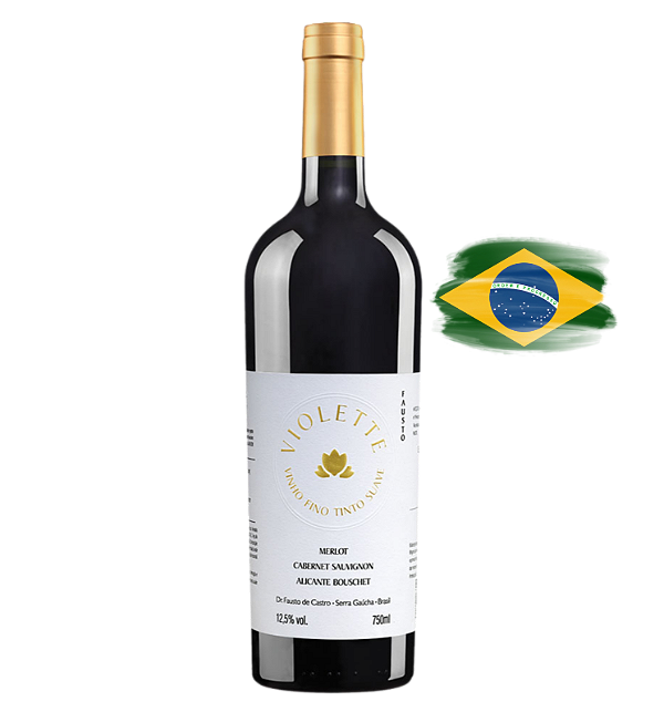 Fausto Viollete - Vinho Tinto Suave Nacional