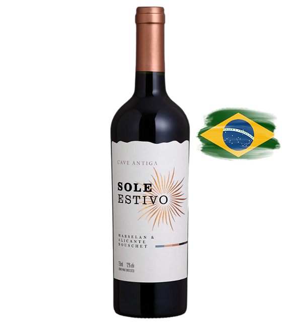 Cave Antiga Sole Estivo Marselan e Alicante - Vinho Tinto Nacional