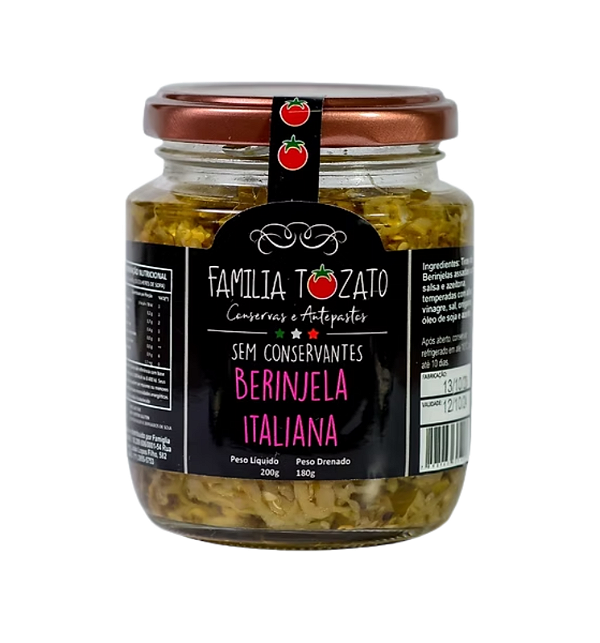 Berinjela Italiana Gourmet Tozato